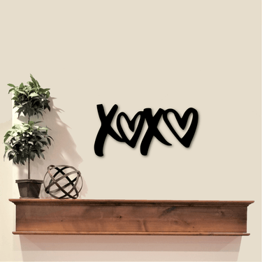 XOXO Metal Sign
